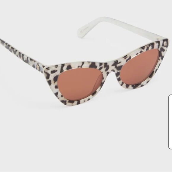 Lele Sadoughi Downtown Acetate Cat-Eye Sunglasses NWT $175 - Picture 2 of 10